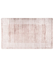 Tapis lavable beige 120x170 cm antidérapant | Mobilier & Déco