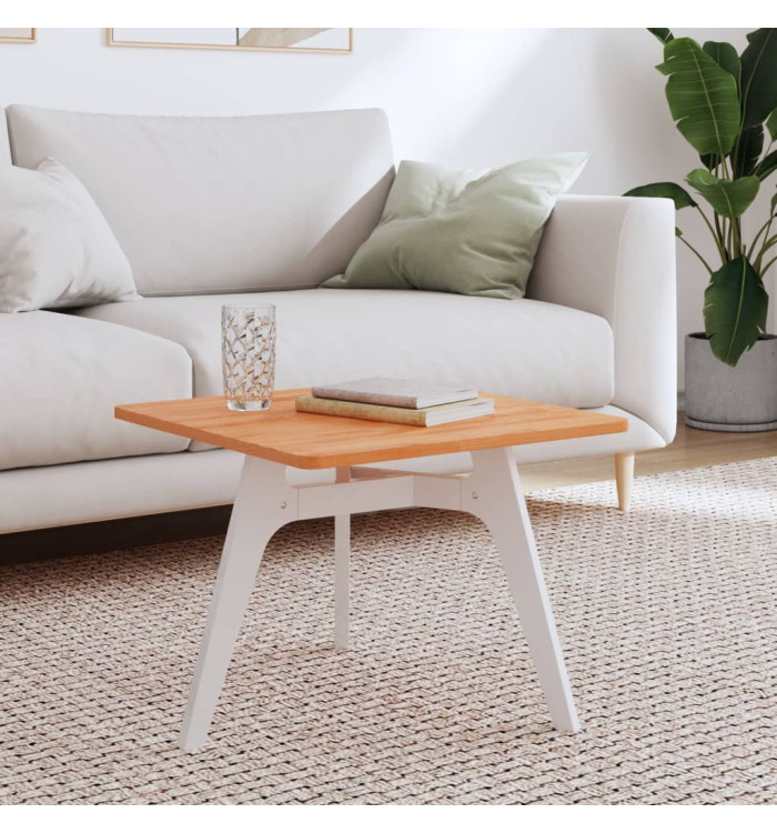 Dessus de table 50x50x1,5 cm carré bois massif de hêtre | Mobilier & Déco