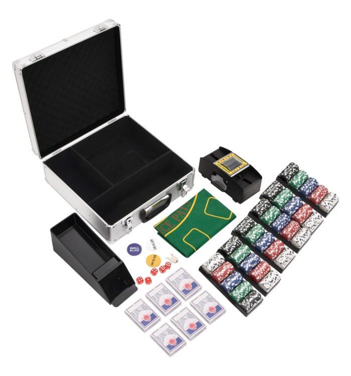 Jeu de jetons de poker 600 pcs 11,5 g | Mobilier & Déco