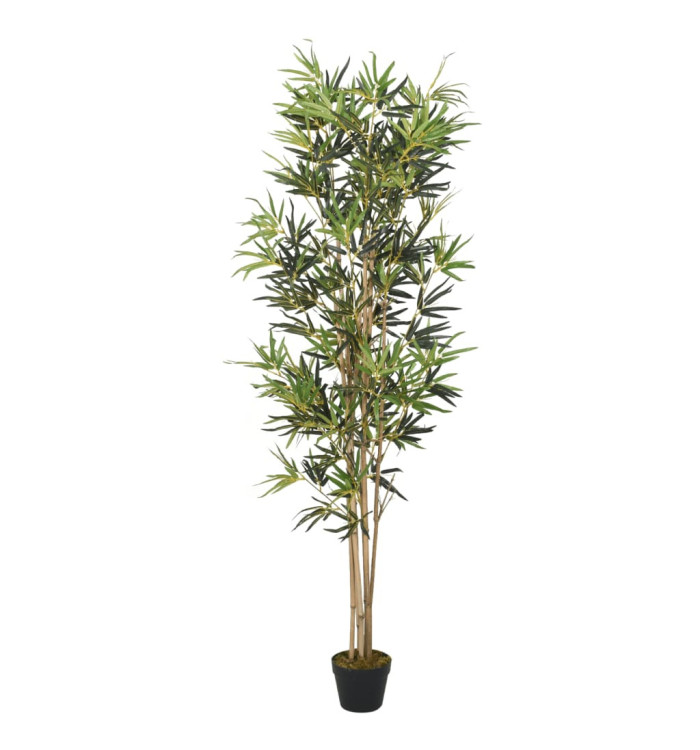 Bambou artificiel 1104 feuilles 180 cm vert | Mobilier & Déco