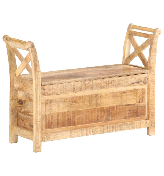 Banc d'entrée 103x33x72 cm Bois de manguier solide | Mobilier & Déco