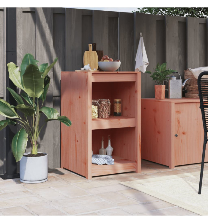 Armoire de cuisine d'extérieur 55x55x92 cm bois massif douglas | Mobilier & Déco