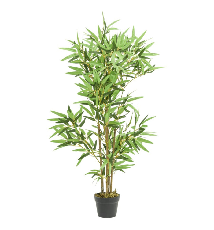 Bambou artificiel 552 feuilles 120 cm vert | Mobilier & Déco