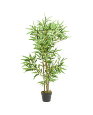 Bambou artificiel 552 feuilles 120 cm vert | Mobilier & Déco