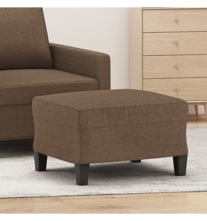 Repose-pied Marron 60x50x41 cm Tissu | Mobilier & Déco