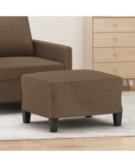 Repose-pied Marron 60x50x41 cm Tissu | Mobilier & Déco
