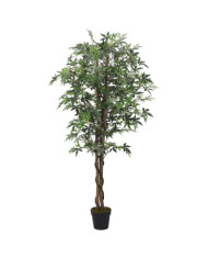 Érable artificiel 224 feuilles 80 cm vert | Mobilier & Déco
