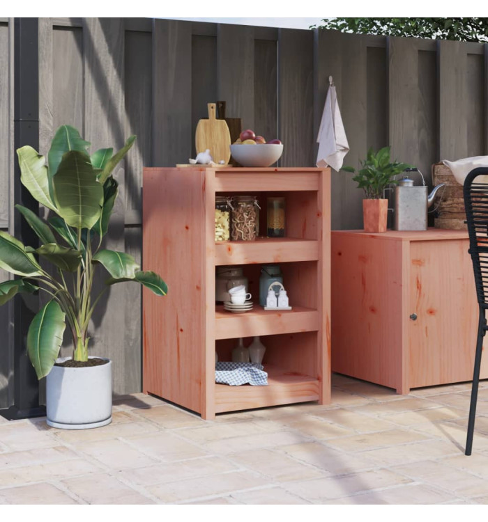 Armoire de cuisine d'extérieur 55x55x92 cm bois massif douglas | Mobilier & Déco