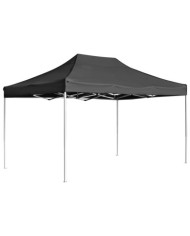 Tente de réception pliable Aluminium 4,5x3 m Anthracite | Mobilier & Déco