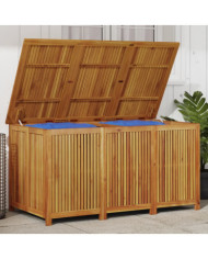 Boîte de rangement de jardin 150x80x75 cm bois massif d'acacia | Mobilier & Déco