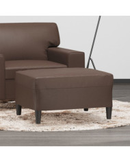 Repose-pied Marron 70x55x41 cm Similicuir | Mobilier & Déco