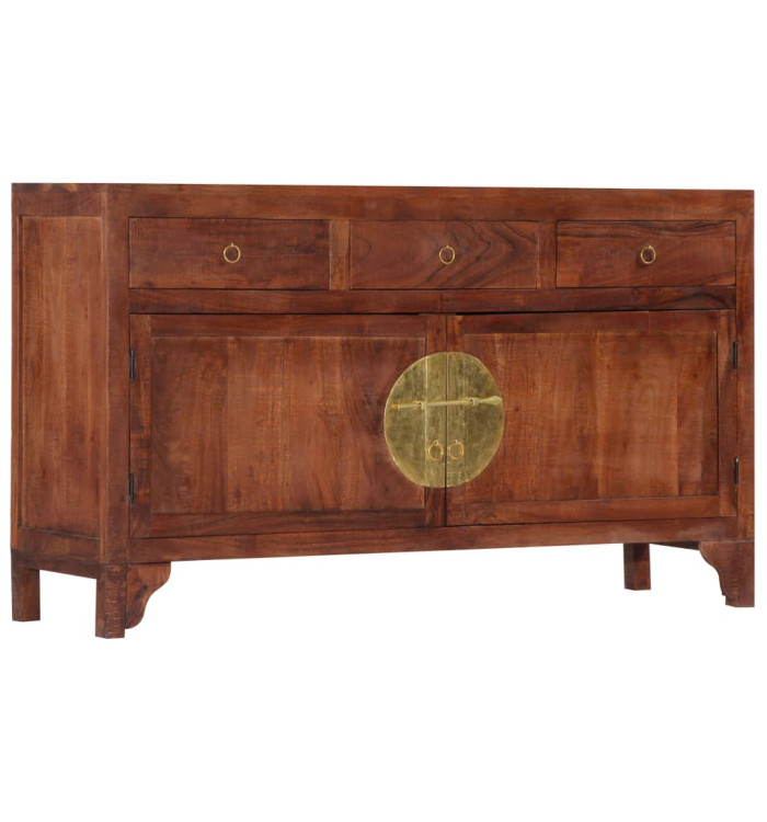 Buffet 140x40x80 cm bois d'acacia solide | Mobilier & Déco
