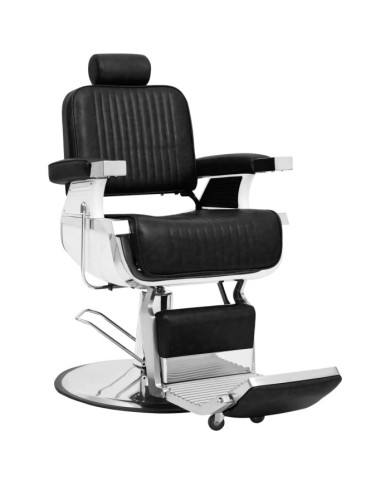 Chaise de barbier Noir 68x69x116 cm Similicuir | Mobilier & Déco