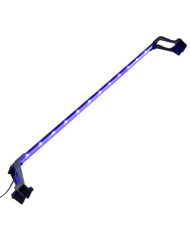 Lampe à LED d'aquarium avec pinces 90-105 cm Bleu et blanc | Mobilier & Déco