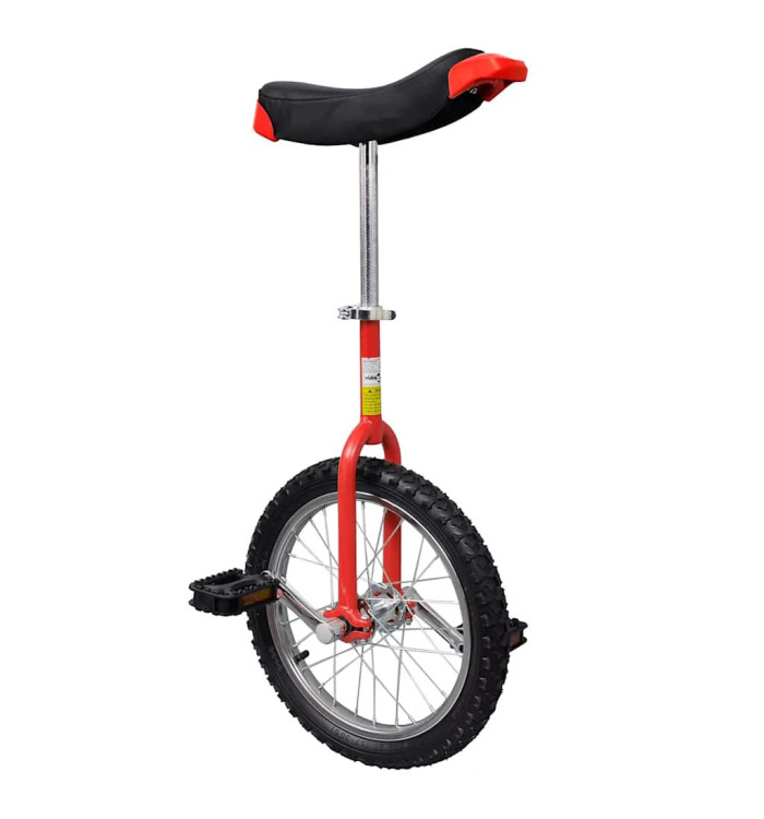 Monocycle ajustable rouge 16 pouces | Mobilier & Déco