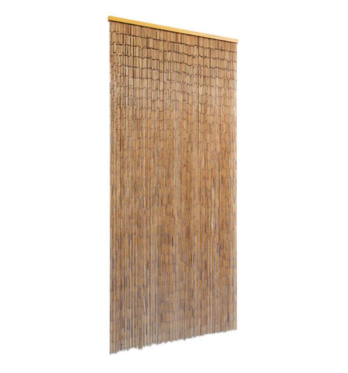 Rideau de porte Bambou 90 x 200 cm | Mobilier & Déco