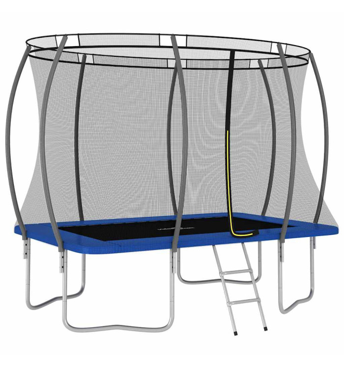 Ensemble de trampoline rectangulaire 274x183x76 cm 150 kg | Mobilier & Déco