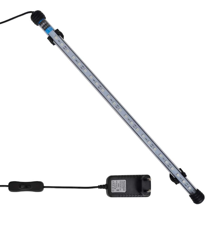 Lampe LED d'aquarium 48 cm Bleu | Mobilier & Déco