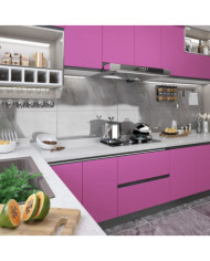 Film autoadhésif pour meubles Violet brillant 500x90 cm PVC | Mobilier & Déco