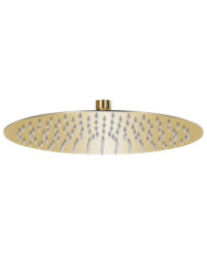 Pomme de douche pluie Acier inoxydable 30 cm Ronde Doré | Mobilier & Déco