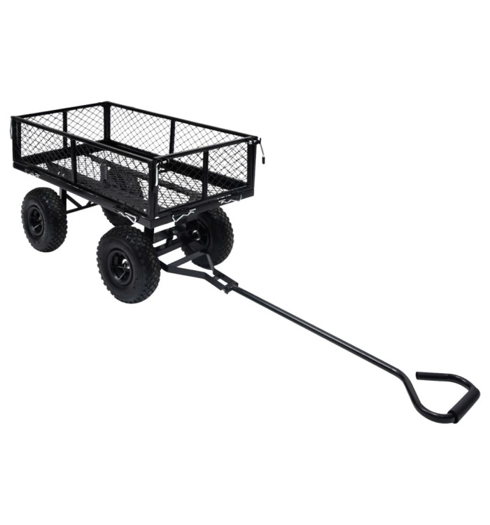Chariot à main de jardin Noir 250 kg | Mobilier & Déco