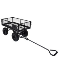 Chariot à main de jardin Noir 250 kg | Mobilier & Déco