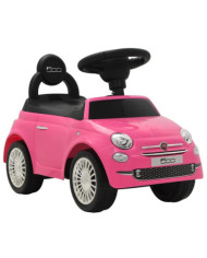 Voiture à chevaucher Fiat 500 rose | Mobilier & Déco