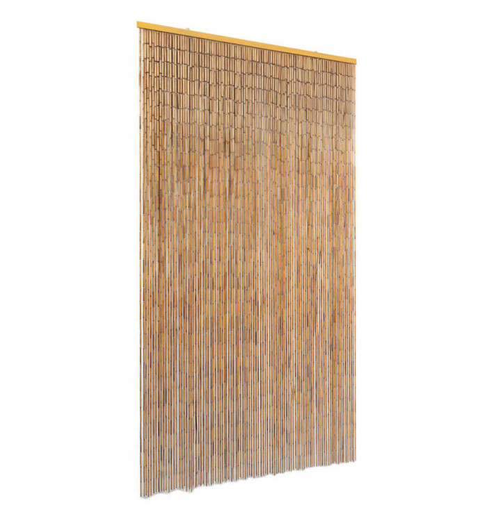 Rideau de porte contre insectes Bambou 100 x 200 cm | Mobilier & Déco