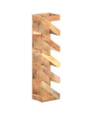 Casier à bouteilles pour 5 bouteilles Bois d'acacia massif | Mobilier & Déco