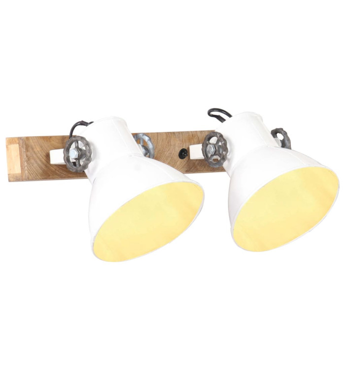 Lampe murale industrielle Blanc 45x25 cm E27 | Mobilier & Déco