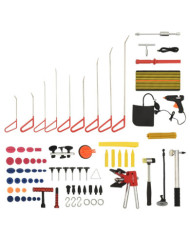 Kit d'outils de débosselage sans peinture 76 pcs | Mobilier & Déco