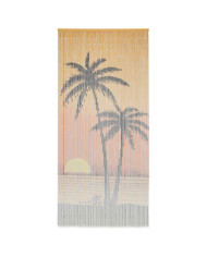 Rideau de porte contre insectes Bambou 90 x 200 cm | Mobilier & Déco