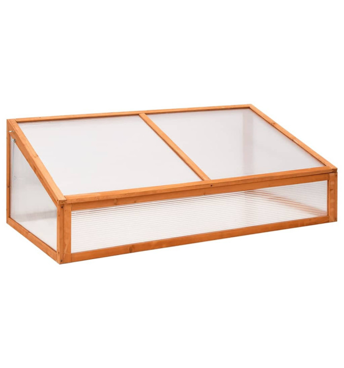 Serre Orange 110x58,5x39 cm Bois de sapin | Mobilier & Déco
