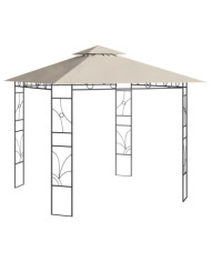 Belvédère 3x3x2,7 m Crème 160 g/m² | Mobilier & Déco