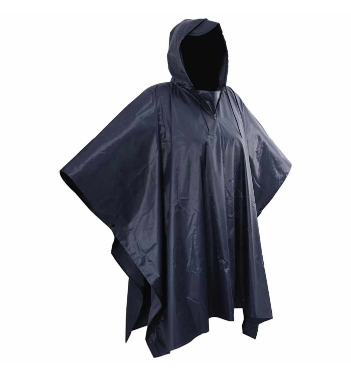 Poncho de pluie imperméable pour camping/randonnée Bleu marine | Mobilier & Déco