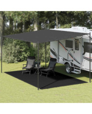 Tapis de tente 300x600 cm Noir | Mobilier & Déco