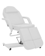 Chaise de traitement de beauté Similicuir Blanc 180x62x78 cm | Mobilier & Déco