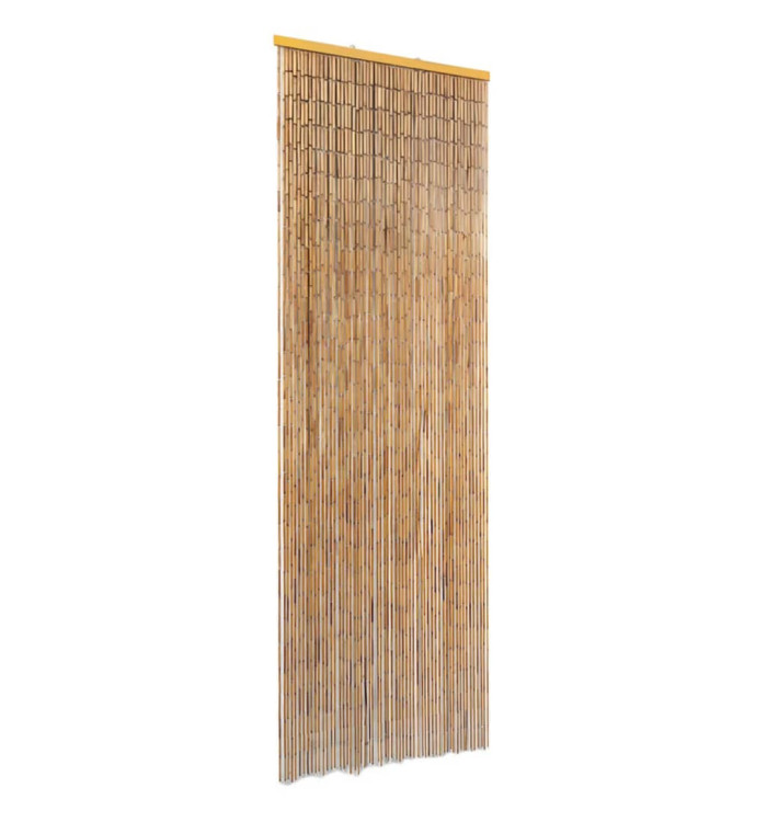 Rideau de porte contre insectes Bambou 56 x 185 cm | Mobilier & Déco