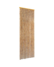 Rideau de porte contre insectes Bambou 56 x 185 cm | Mobilier & Déco