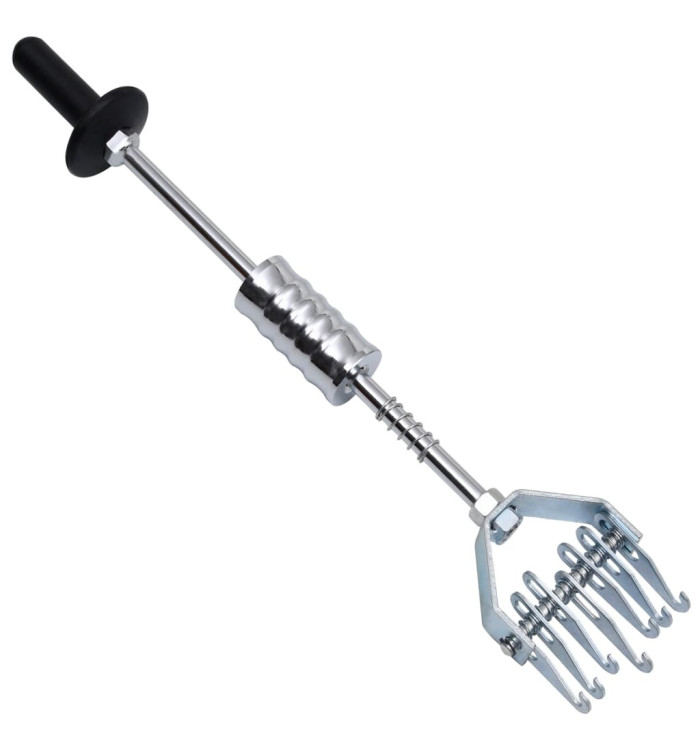 Marteau à inertie à grilles multiples 65 cm Acier au carbone | Mobilier & Déco