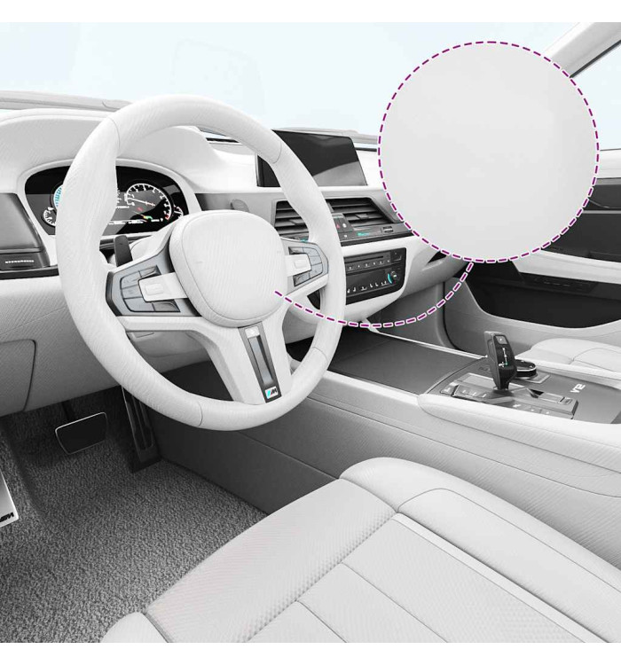 Film 4D de voiture Blanc 100x150 cm | Mobilier & Déco