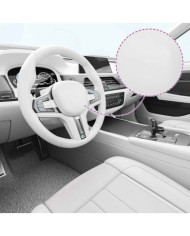 Film 4D de voiture Blanc 100x150 cm | Mobilier & Déco