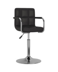 Chaise de salle à manger Noir Similicuir | Mobilier & Déco