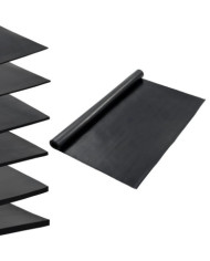 Tapis en caoutchouc antidérapant 1,2x2 m 1 mm Lisse | Mobilier & Déco