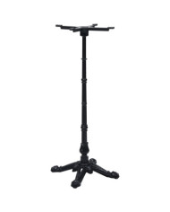 Pied de table de bistro noir 52x52x108 cm fonte | Mobilier & Déco