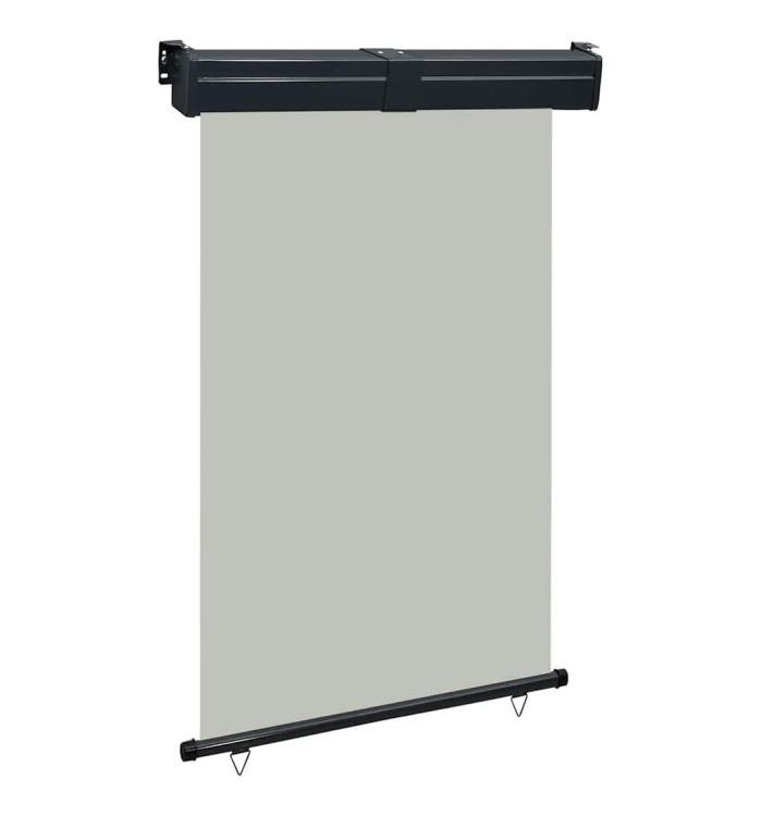Auvent latéral de balcon 125x250 cm Gris | Mobilier & Déco