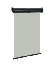 Auvent latéral de balcon 125x250 cm Gris | Mobilier & Déco