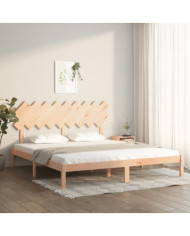 Cadre de lit sans matelas 180x200 cm bois massif | Mobilier & Déco