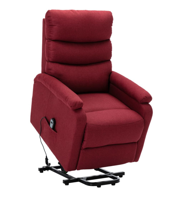 Fauteuil Rouge bordeaux Tissu | Mobilier & Déco