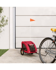 Remorque de vélo pour animaux de compagnie rouge | Mobilier & Déco